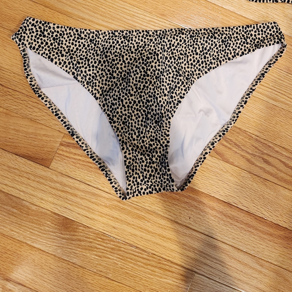 Cheetah print bikini bottom - Shade & Shore